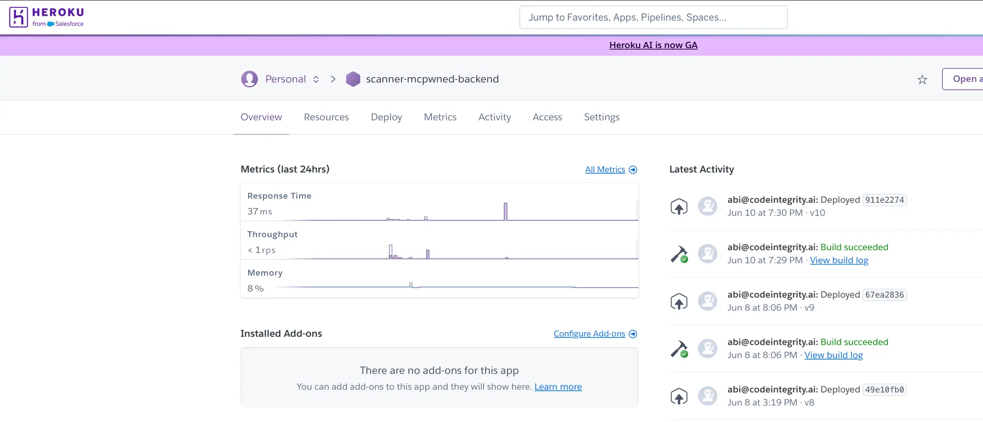 Heroku Setup